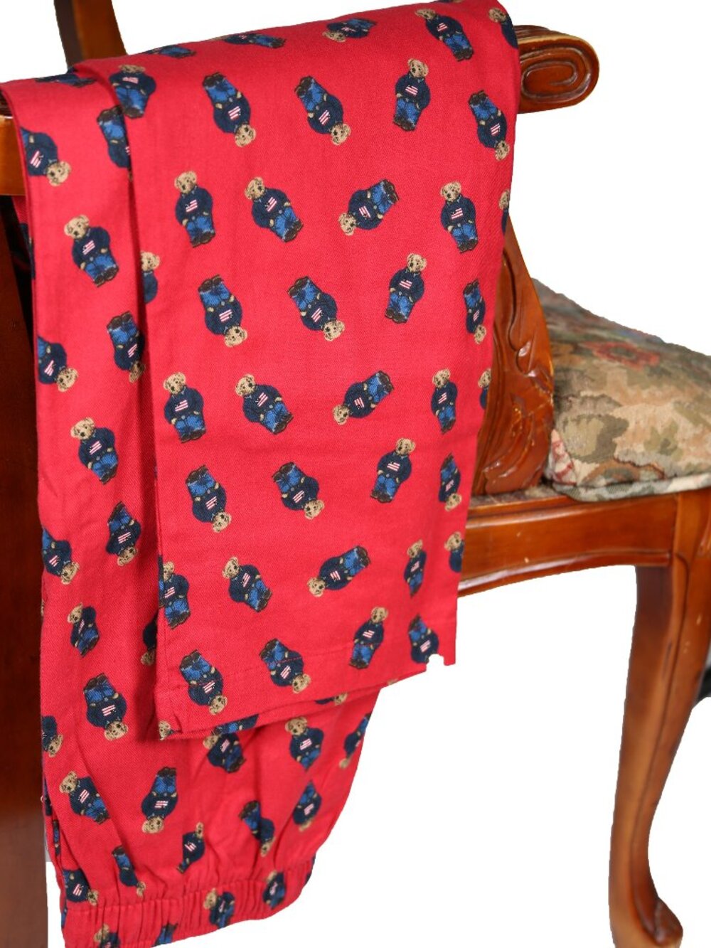 NWT Polo Ralph Lauren Men's Allover Polo Bear Pajama Pants Red MSRP $65